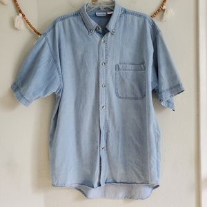 Faded Gear || vintage denim button up